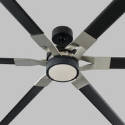Visual Comfort Fan 6LFR96MBKD Loft 96 Ceiling Fan, Midnight Black Alternate Image.jpg