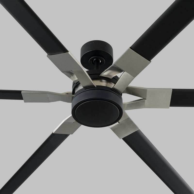 Visual Comfort Fan 6LFR96MBKD Loft 96 Ceiling Fan, Midnight Black Alternate Image 6.jpg