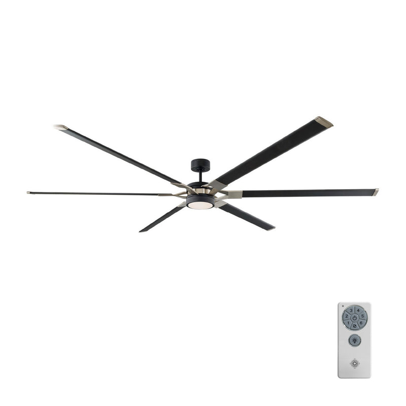 Visual Comfort Fan 6LFR96MBKD Loft 96 Ceiling Fan, Midnight Black Alternate Image 7.jpg