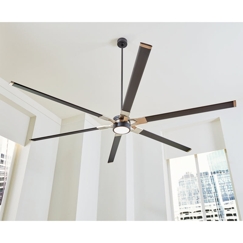 Visual Comfort Fan 6LFR96MBKD Loft 96 Ceiling Fan, Midnight Black Alternate Image 8.jpg