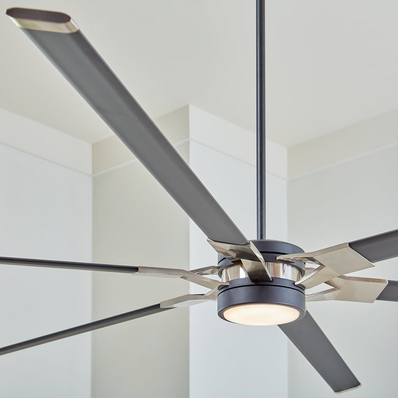 Visual Comfort Fan 6LFR96MBKD Loft 96 Ceiling Fan, Midnight Black Alternate Image 9.jpg
