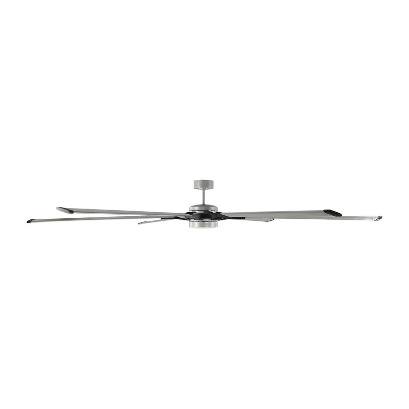Visual Comfort Fan 6LFR96PBSD Loft 96 Ceiling Fan, Painted Brushed Steel Alternate Image 2.jpg