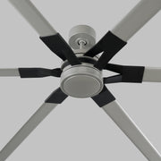 Visual Comfort Fan 6LFR96PBSD Loft 96 Ceiling Fan, Painted Brushed Steel Alternate Image 6.jpg