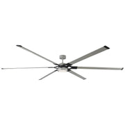 Visual Comfort Fan 6LFR96PBSD Loft 96 Ceiling Fan, Painted Brushed Steel Main Image.jpg