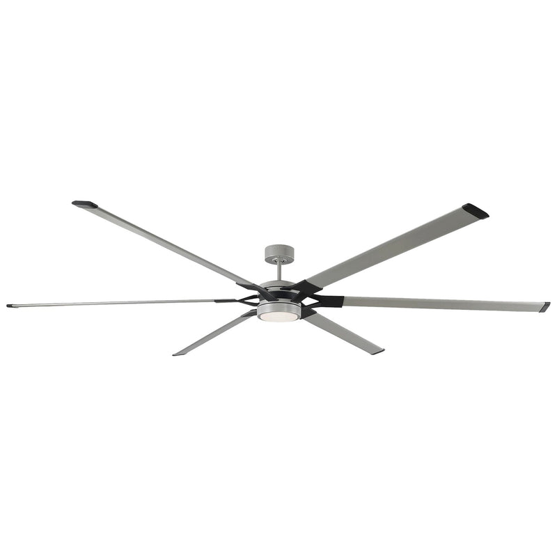 Visual Comfort Fan 6LFR96PBSD Loft 96 Ceiling Fan, Painted Brushed Steel Main Image.jpg