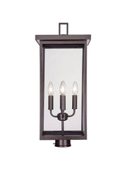 Millennium 42604-PBZ Barkeley Four Light Outdoor Post Lantern, Powder Coated Bronze Main Image.jpg