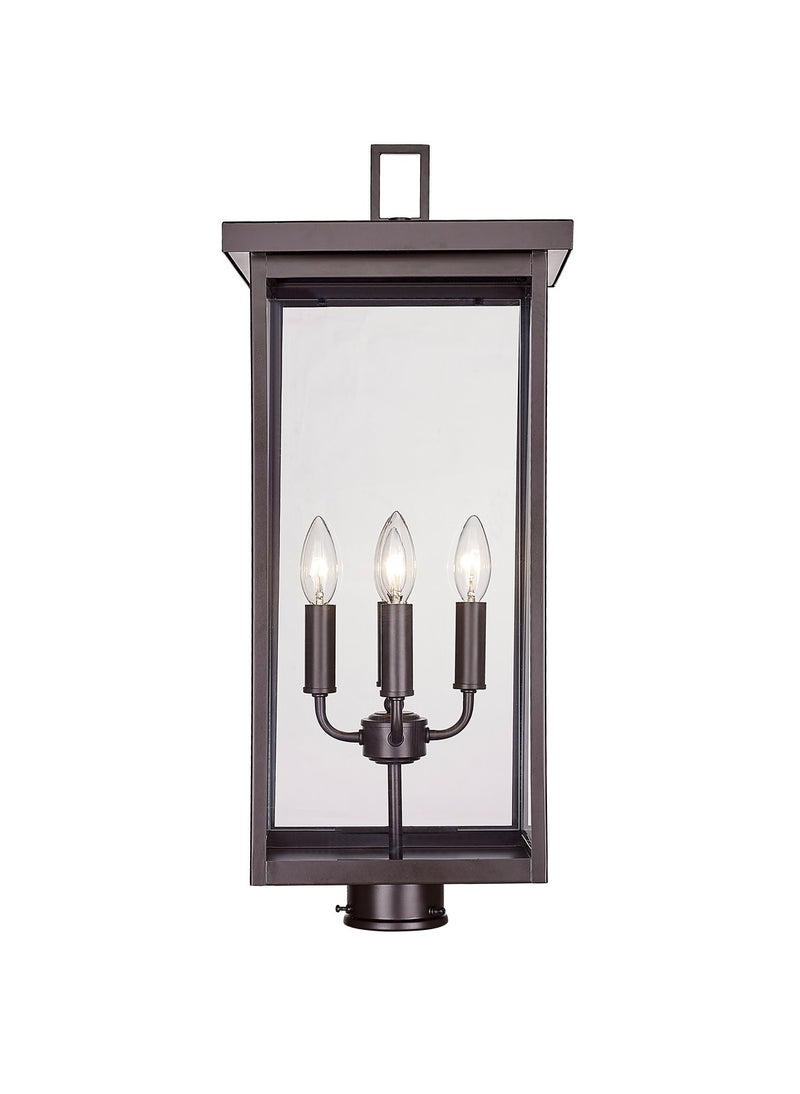 Millennium 42604-PBZ Barkeley Four Light Outdoor Post Lantern, Powder Coated Bronze Main Image.jpg