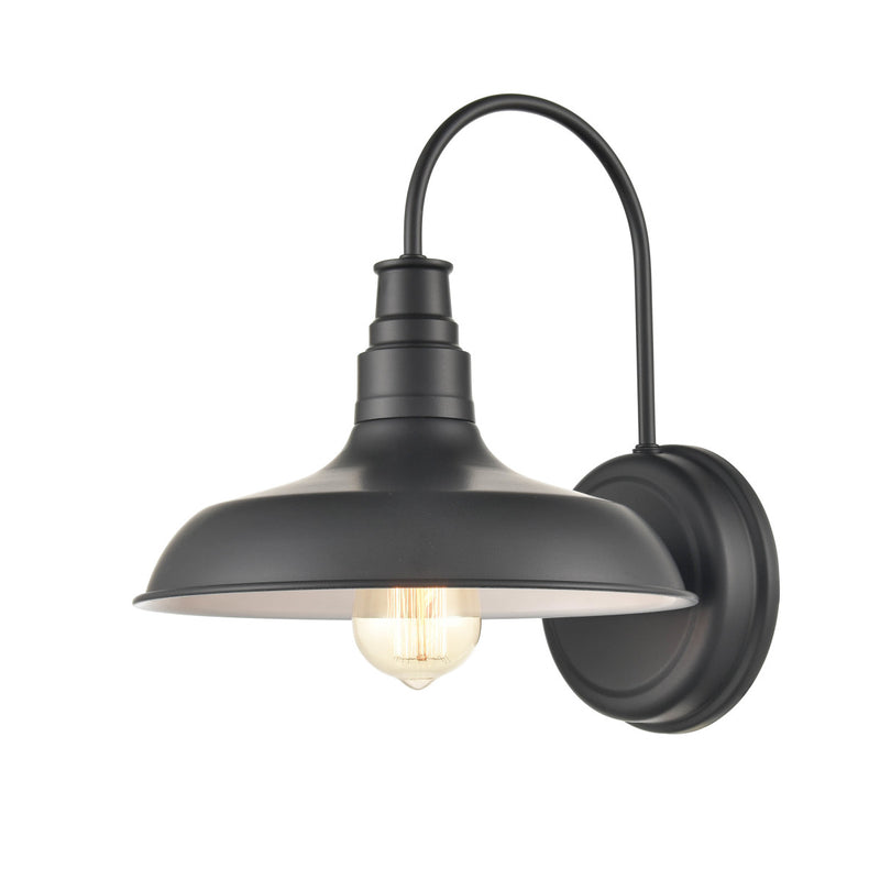 Millennium 2901-PBK One Light Outdoor Wall Bracket, Powder Coat Black Main Image.jpg