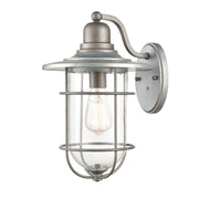 Millennium 2931-GA One Light Outdoor Wall Bracket, Galvanized Main Image.jpg
