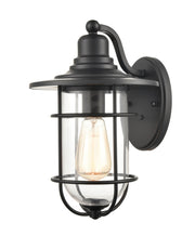 Millennium 2931-PBK One Light Outdoor Wall Bracket, Powder Coat Black Main Image.jpg