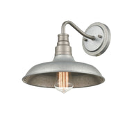 Millennium 2951-GA One Light Outdoor Wall Bracket, Galvanized Main Image.jpg