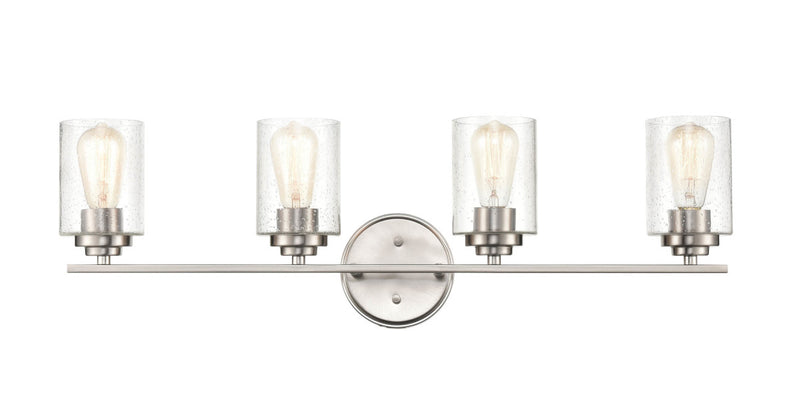 Millennium 3684-SN Four Light Vanity, Satin Nickel Main Image.jpg