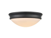 Millennium 5221-MB One Light Flushmount, Matte Black Main Image.jpg