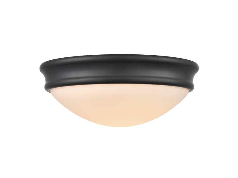 Millennium 5221-MB One Light Flushmount, Matte Black Main Image.jpg