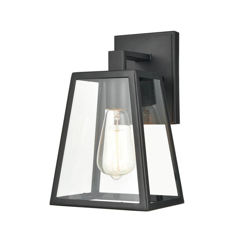Millennium 8041-PBK Grant One Light Outdoor Lantern, Powder Coat Black Main Image.jpg