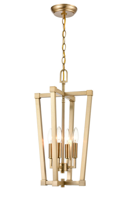 Millennium 9124-MG Four Light Pendant, Modern Gold Main Image.jpg