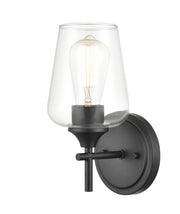 Millennium 9701-MB Ashford One Light Wall Sconce, Matte Black Main Image.jpg