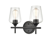 Millennium 9702-MB Ashford Two Light Vanity, Matte Black Main Image.jpg