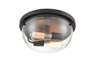 Millennium 9712-MB Ashford Two Light Flushmount, Matte Black Main Image.jpg