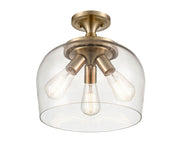 Millennium 9713-MG Ashford Three Light Semi-Flush Mount, Modern Gold Main Image.jpg