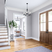 Millennium 9725-MB Ashford Five Light Chandelier, Matte Black Alternate Image 2.jpg