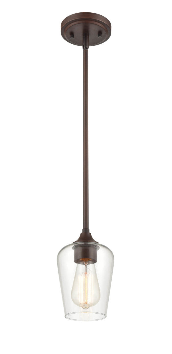 Millennium 9731-RBZ Ashford One Light Mini Pendant, Rubbed Bronze Main Image.jpg