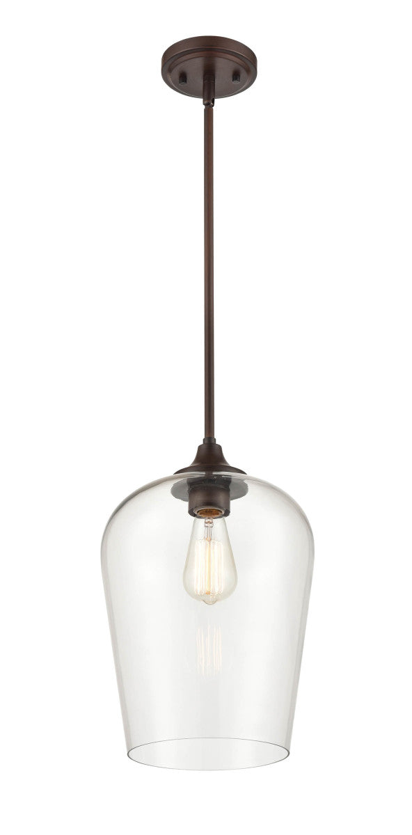 Millennium 9741-RBZ Ashford One Light Mini Pendant, Rubbed Bronze Main Image.jpg