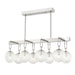 Hudson Valley 7108-PN Jewett Eight Light Island Pendant, Polished Nickel Main Image.jpg