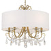 Crystorama 6625-VG-CL-SAQ Othello Five Light Chandelier Vibrant Gold Main Image.jpg