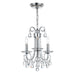 Crystorama 6823-CH-CL-S Othello Three Light Mini Chandelier Polished Chrome Main Image.jpg