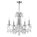 Crystorama 6825-CH-CL-SAQ Othello Five Light Chandelier Polished Chrome Main Image.jpg