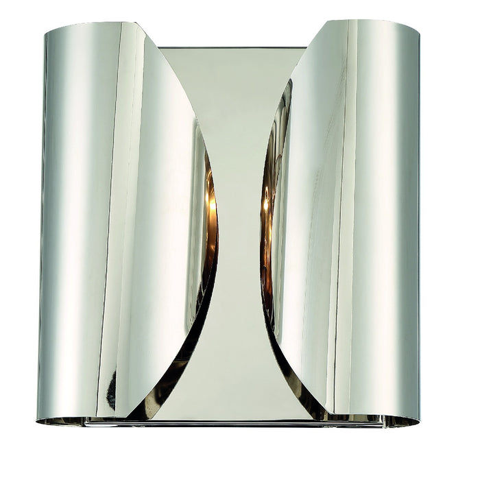 Crystorama MOQ-A3692-PN Monique Two Light Wall Sconce Polished Nickel Main Image.jpg