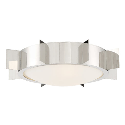 Crystorama SOL-A3103-PN Solas Three Light Flush Mount Polished Nickel Main Image.jpg