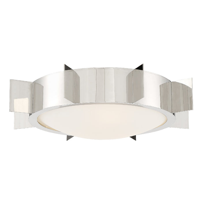 Crystorama SOL-A3103-PN Solas Three Light Flush Mount Polished Nickel Main Image.jpg