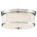 Crystorama TRV-A3802-PN Trevor Two Light Flush Mount Polished Nickel Main Image.jpg