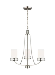 Generation Lighting 3121603EN3-962 Robie Three Light Chandelier, Brushed Nickel Main Image.jpg