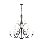 Generation Lighting 3121612-112 Robie 12 Light Chandelier, Midnight Black Main Image.jpg