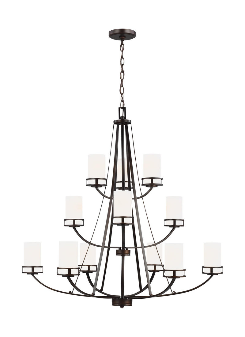 Generation Lighting 3121612EN3-710 Robie 12 Light Chandelier, Bronze Main Image.jpg