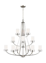 Generation Lighting 3121612EN3-962 Robie 12 Light Chandelier, Brushed Nickel Main Image.jpg
