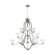 Generation Lighting 3139012-962 Emmons 12 Light Chandelier, Brushed Nickel Main Image.jpg