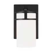 Generation Lighting 4121601-112 Robie One Light Wall / Bath Sconce, Midnight Black Main Image.jpg