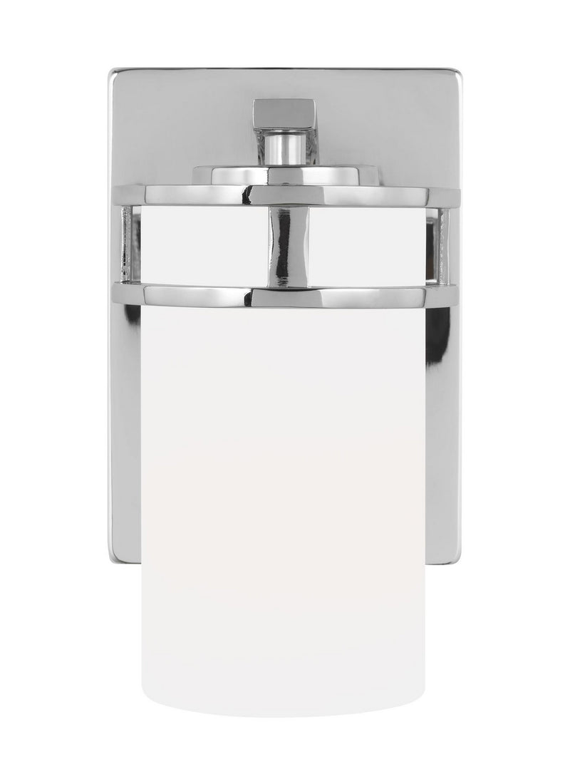 Generation Lighting 4121601EN3-05 Robie One Light Wall / Bath Sconce, Chrome Main Image.jpg
