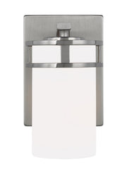 Generation Lighting 4121601EN3-962 Robie One Light Wall / Bath Sconce, Brushed Nickel Main Image.jpg