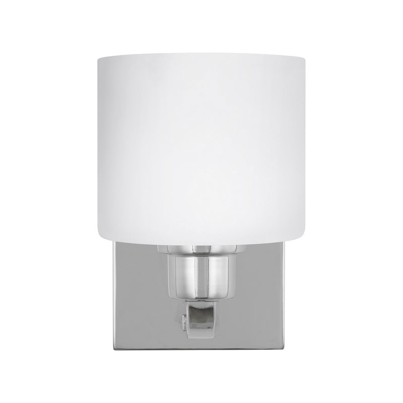 Generation Lighting 4128801EN3-05 Canfield One Light Wall / Bath Sconce, Chrome Main Image.jpg