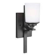 Generation Lighting 4130701-112 Kemal One Light Wall / Bath Sconce, Midnight Black Alternate Image.jpg