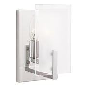 Visual Comfort Studio 4130801-05 Syll One Light Wall / Bath Sconce, Chrome Alternate Image.jpg