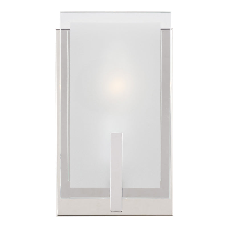 Visual Comfort Studio 4130801-05 Syll One Light Wall / Bath Sconce, Chrome Main Image.jpg