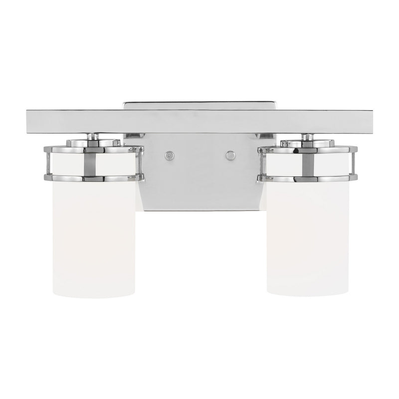 Generation Lighting 4421602-05 Robie Two Light Wall / Bath, Chrome Main Image.jpg