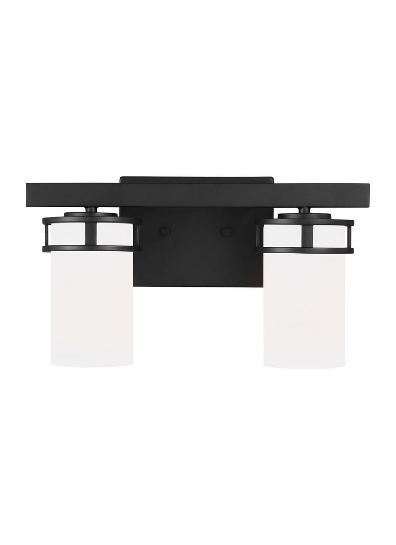 Generation Lighting 4421602EN3-112 Robie Two Light Wall / Bath, Midnight Black Main Image.jpg
