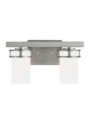 Generation Lighting 4421602EN3-962 Robie Two Light Wall / Bath, Brushed Nickel Main Image.jpg